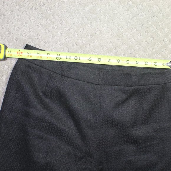 SALE! Le Suit Women's 8 Black Tone on Tone Pants - Picture 3 of 5